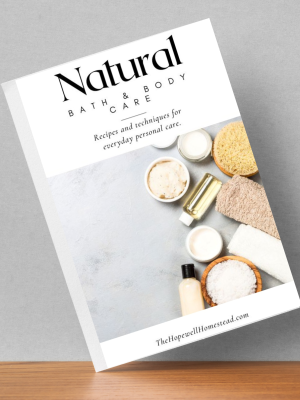 Natural Bath & Body Care eBook